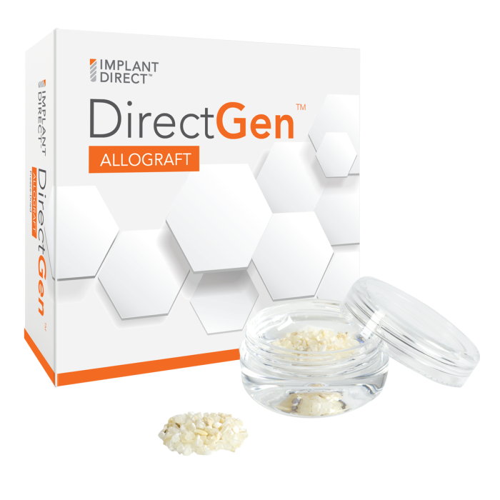 DirectGen Allograft Dental Bone Graft 0.5cc