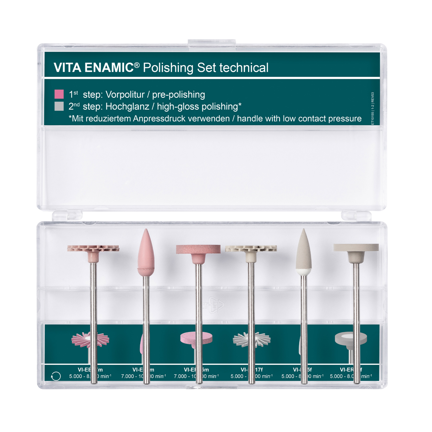 VITA ENAMIC Polishing Set, Lab Kit