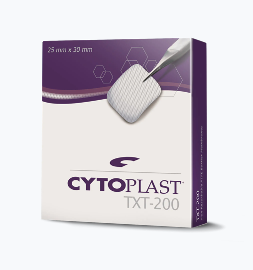 Cytoplast TXT-200 Non-resorbable PTFE Membrane, 25mm x 30mm, 4/Box