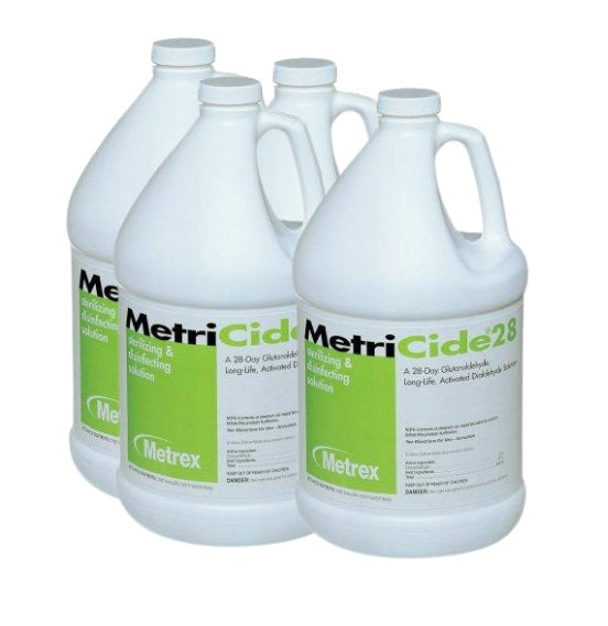 MetriCide 28 High-Level Disinfectant/Sterilant, 2.5% Glutaraldehyde - 1 Gallon Bottle