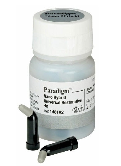 Paradigm Compules Nano-Hybrid Universal Restorative, Light Cure. Pack of 20