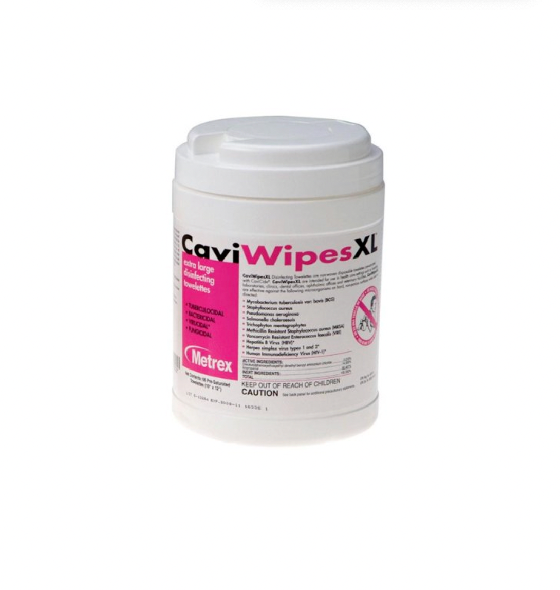 Metrex CaviWipes XL Disinfecting Towelettes