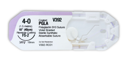 Vilet 4/0, 18", Vicryl Suture