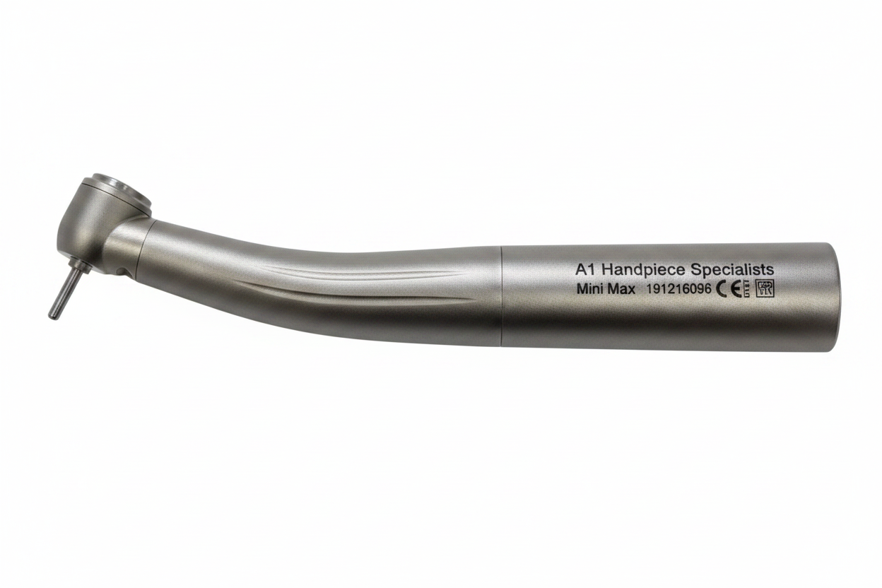 Highspeed Air Driven Handpiece-  A1 Handpiece Specialists - Kavo Compatible Premium Mini Max Mini Head F/O Push Button Handpiece