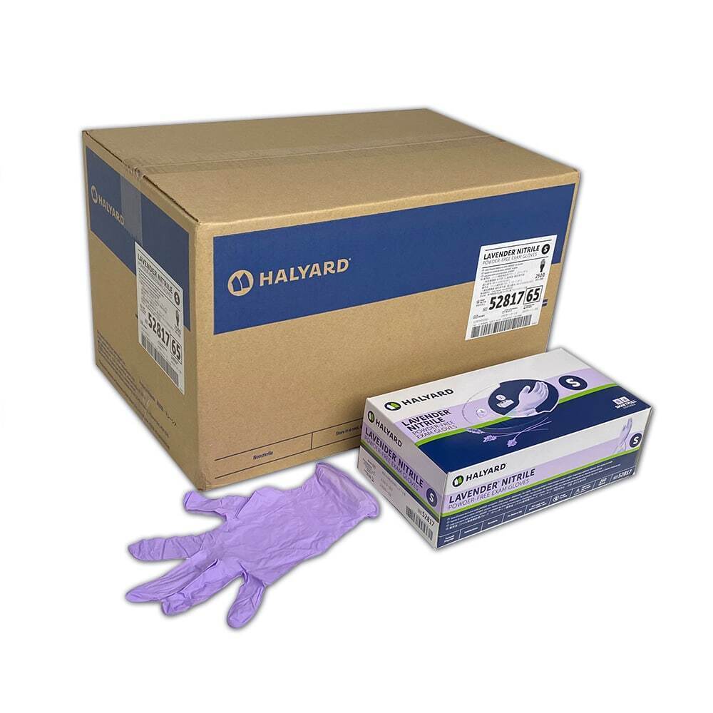 halyard nitrile gloves